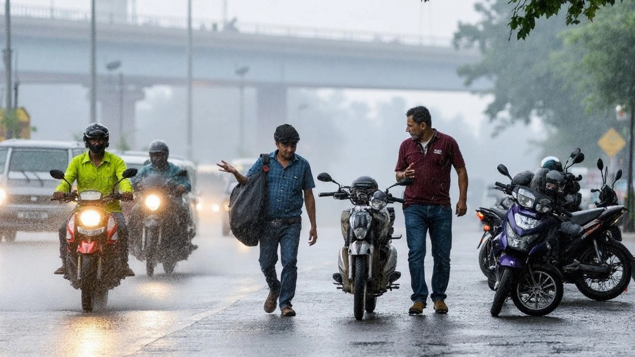 दिल्ली-NCR मौसम: IMD ने 6 दिनों तक लगातार बारिश का अलर्ट जारी किया