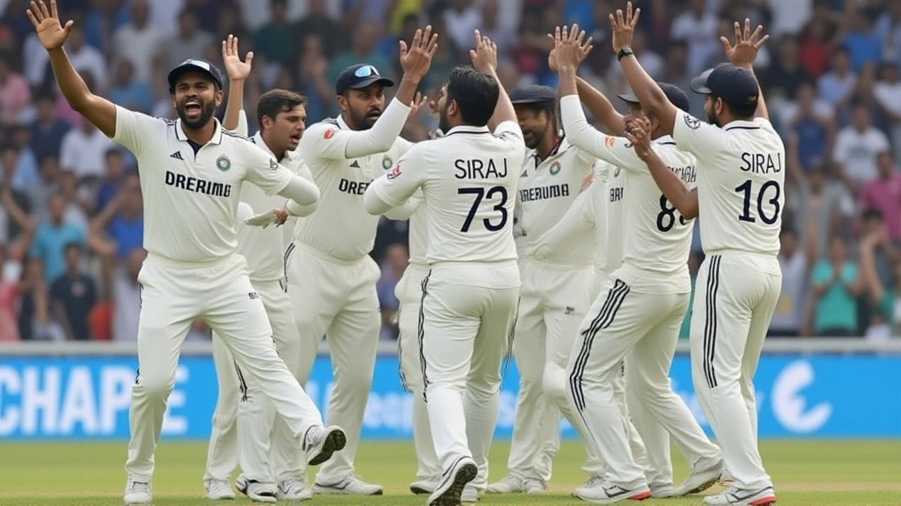 भारत ने वेस्ट इंडीज को इन्निंग्स और 140 रनों से हराया, बुमराह की घातक गेंद ने ग्रिव्स को गिराया